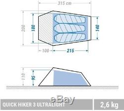 quick hiker ultra light 3