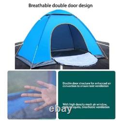 1-10 Man Instant Pop Up Tent Waterproof Outdoor Camping Hiking Festival Tent UK