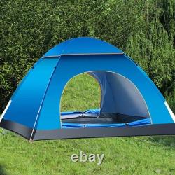 1-10 Man Instant Pop Up Tent Waterproof Outdoor Camping Hiking Festival Tent UK