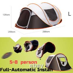 1/2/5-8 Family Tent Waterproof Outdoor Camping Garden Party Large Room Hiking