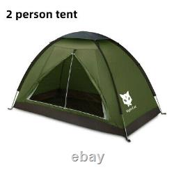 1-3 Person Man Large Family Camping Tent Backpacking Tent Outdoor Waterproof