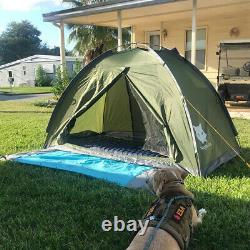 1-3 Person Man Large Family Camping Tent Backpacking Tent Outdoor Waterproof