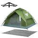 1-4 Person Automatic Pop Up Outdoor Hiking Camping Tent Waterproof Uv Protection
