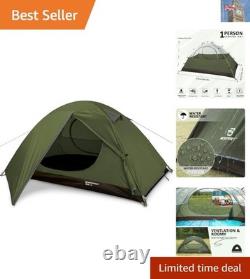 1-Person Waterproof Camping Tent with Easy Setup Ideal for Outdoor Adventures