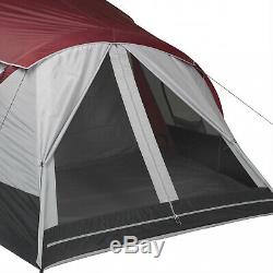 10 Person 3 Room Instant Cabin Tent Large Outdoor Camping Shelter 20x10 Instant