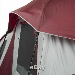 10 Person 3 Room Instant Cabin Tent Large Outdoor Camping Shelter Retreat 20x10