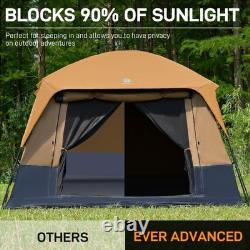 10 Person Blackout Multi Room Large Family Camping Tent Shelter with Separate