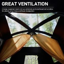 10 Person Blackout Multi Room Large Family Camping Tent Shelter with Separate