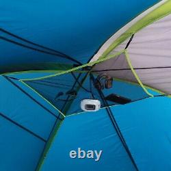 10 Person Cabin Tent Portable Instant Outdoor Camping Shelter Rainfly Family NEW