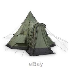 10 Person Deluxe Teepee Tent 14'x14' Waterproof Camping Outdoor, Extra Large