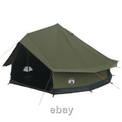 10 Person Family Camping Tent Waterproof Outdoor Shelter Army Green Large