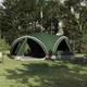 10 Person Family Camping Tent Waterproof Outdoor Shelter Grey Orange Large