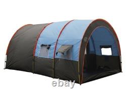 10 Person Family Tunnel Camping Tent Waterproof Canvas Large Outdoor Group Big