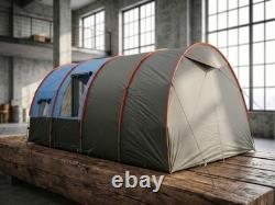 10 Person Family Tunnel Camping Tent Waterproof Canvas Large Outdoor Group Big