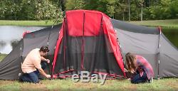 10 Person Large Tent Camping Outdoor Ozark Trail 3 Room Family Outing Waterproof