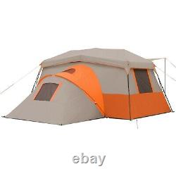 11 Person 3 Room Instant Cabin Tent Ozark Trail Outdoor Camping & Private Room