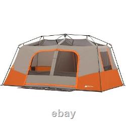 11 Person 3 Room Instant Cabin Tent Ozark Trail Outdoor Camping & Private Room