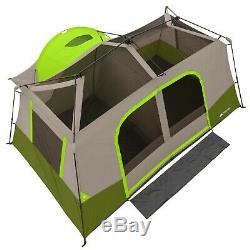 11-Person Instant Camping Cabin Tent Outdoor Hiking Private Room Ozark Trail
