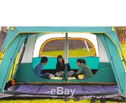 12 Man Family Camping Large Group Beach Tent Sun Protection Shelter Waterproof
