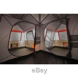 12 Person Camping Tent 3 Room Instant Cabin Outdoor Shelter Large Family Tents