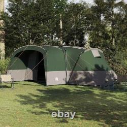 12 Person Family Camping Tent Large Waterproof Outdoor Festival Shelter Green