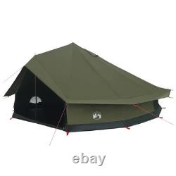 12 Person Family Camping Tent Waterproof Outdoor Shelter Army Green Large