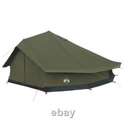 12 Person Family Camping Tent Waterproof Outdoor Shelter Army Green Large