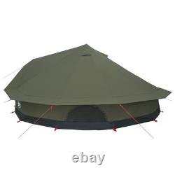 12 Person Family Camping Tent Waterproof Outdoor Shelter Army Green Large
