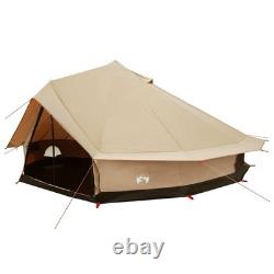 12 Person Family Camping Tent Waterproof Outdoor Shelter Cream Large Tent