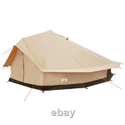 12 Person Family Camping Tent Waterproof Outdoor Shelter Cream Large Tent