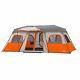 12 Person Instant Camping Tent With Integrated Led Lights 10' X 18' Large Cabin