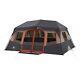 14 X 10 Orange Instant Cabin Tent 10 Person 2 Rooms Outdoor Shelter Camping New