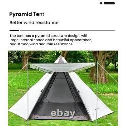150D Oxford Double Layer A-shaped Tent Lightweight 4 Season Camping Tent PU2000m