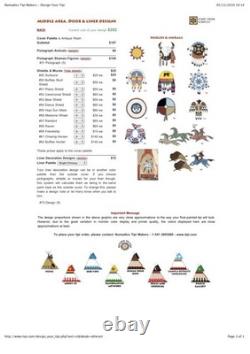 16 foot diameter Tipi/ Teepee. Custom made in late 2010. Large/ Medium sized