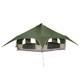 18 Person Family Camping Tent Waterproof Outdoor Shelter Green Large Tent