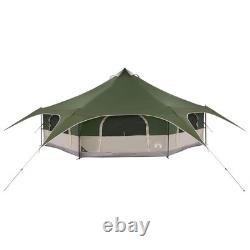18 Person Family Camping Tent Waterproof Outdoor Shelter Green Large Tent