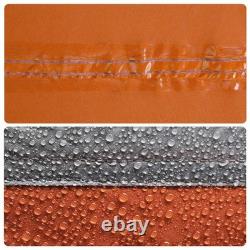 18 Person Family Camping Tent Waterproof Outdoor Shelter Grey Orange Large