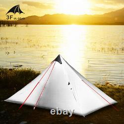 1Person 3F UL GEAR Outdoor Ultralight Hiking Camping Tent 3 Season Tent UK