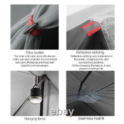 1Person 3F UL GEAR Outdoor Ultralight Hiking Camping Tent 3 Season Tent UK