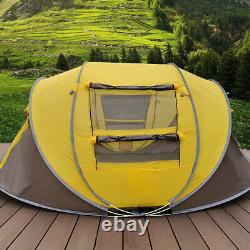 2 Person Automatic Easy Set up Large quick-opening outdoor Pop-up Glamping tent