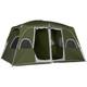 2 Room Camping Tent, Family Tent 4-8 Person With Large Mesh Windows, Easy Set Up