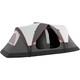 2 Room Camping Tent With Waterproof Rainfly & Screen Panels Grey