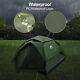 2 In 1 Instant Pop Up Tent, Outdoor Waterproof Camping Tent Uv Protection Family