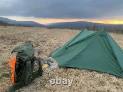 2 per son, 6ft+ Tent, 4 seasons with inner fabric, Ultralight