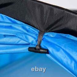 2 to 3 Man Tunnel Camping Tent with Porch Vestibule Rainfly & Air Vents Shelter