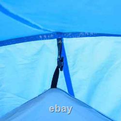 2 to 3 Man Tunnel Camping Tent with Porch Vestibule Rainfly & Air Vents Shelter