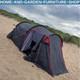 2 To 3 Person Dome Camping Tent With Screened Porch Waterproof Family Shelter