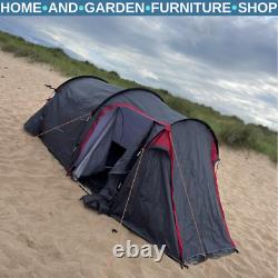 2 to 3 Person Dome Camping Tent with Screened Porch Waterproof Family Shelter