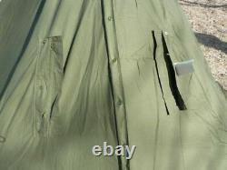 2001 Two large Polish ponchos khaki Size 2 this is a teepee tent, also in winter