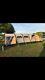 2017 Kampa Studland 8 Pro Classic Polycotton Large Air Tent Inc Zip On Canopy